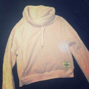 Pink fluffy sweater!
